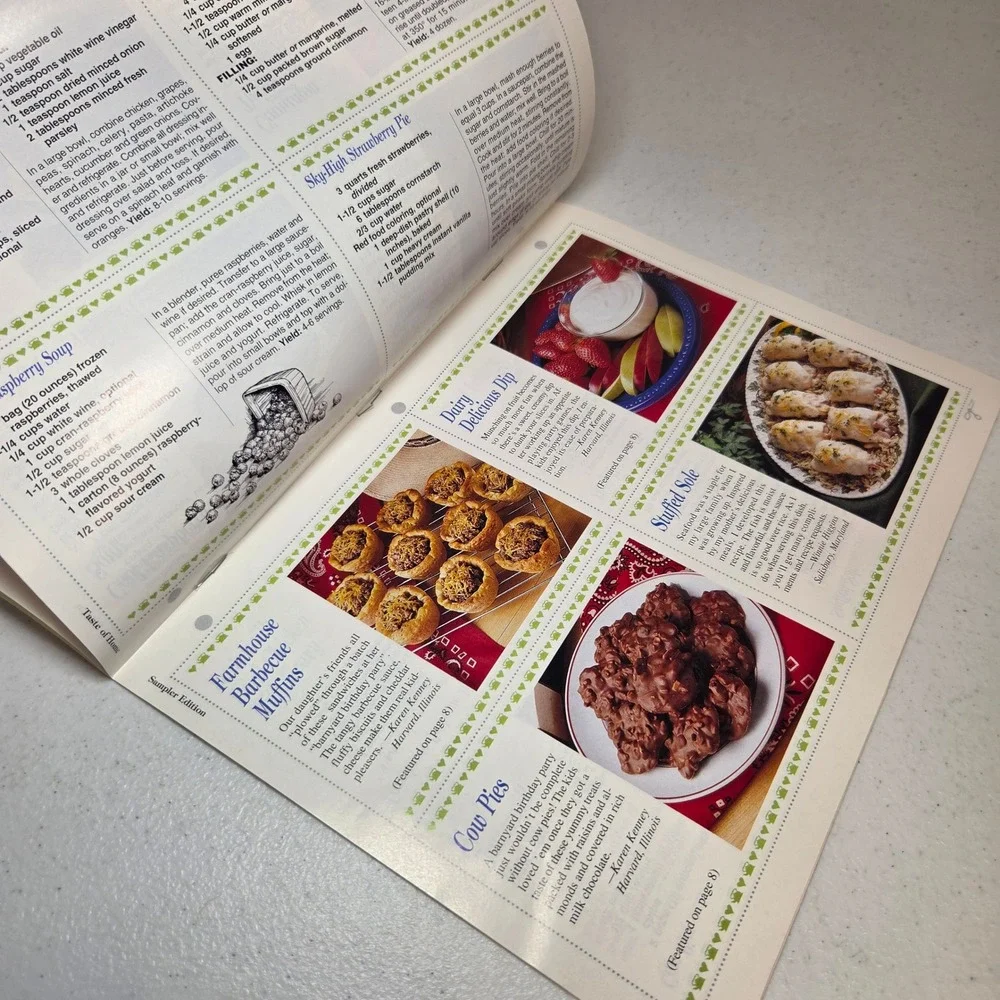 1995‎ Taste of Home Sampler Edition No 3 Michigan Cherry Dessert Recipes